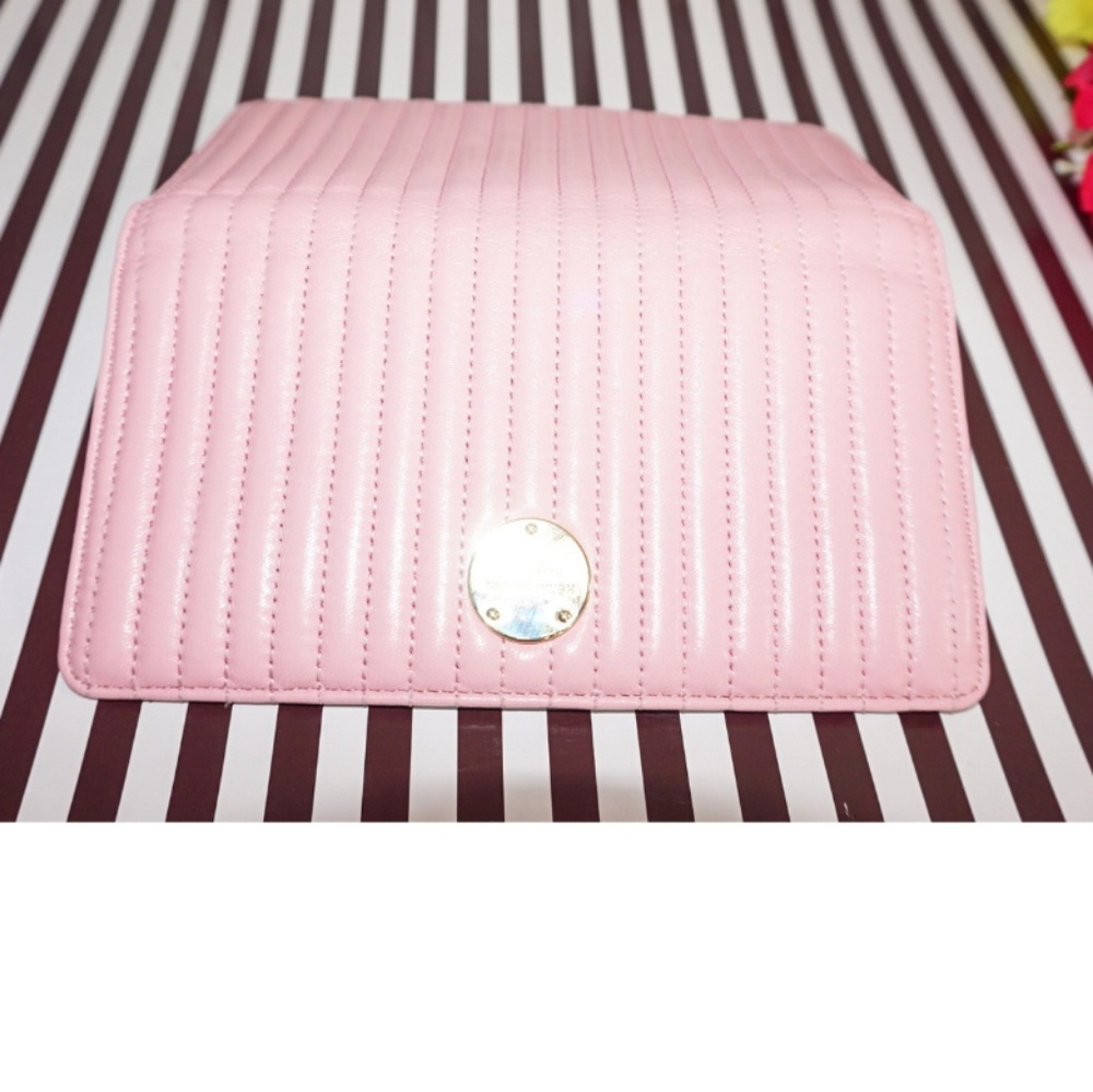 HENRI BENDEL No.7 QUILTED LEATHER WALLET